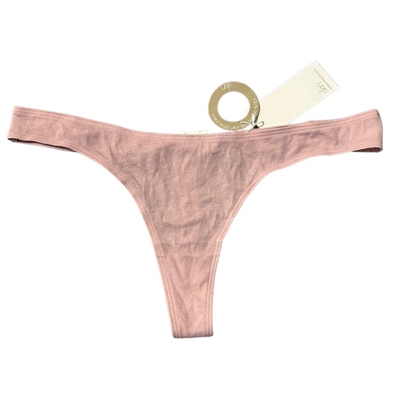 Skin Other - Skin Worldwide Graysen High Cut Thong Panty, Pink Clay, Size XL